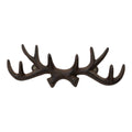 Cast Iron Antler Wall Hook – Rustic Coat & Accessory Hanger