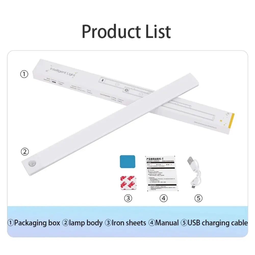 USB-C Rechargeable Motion Sensor Cabinet Light