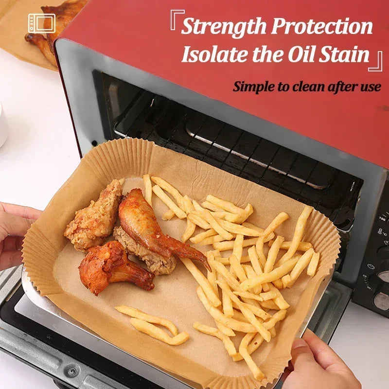 Disposable Air Fryer Paper Liners – Rectangular