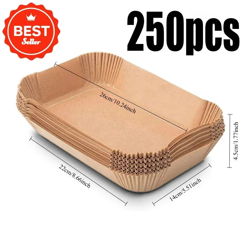 Disposable Air Fryer Paper Liners – Rectangular