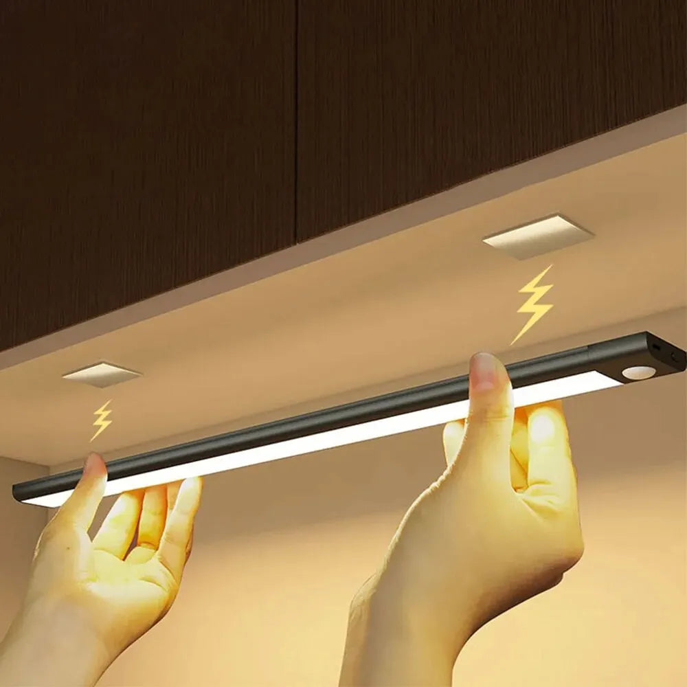 USB-C rechargeable motion sensor cabinet light