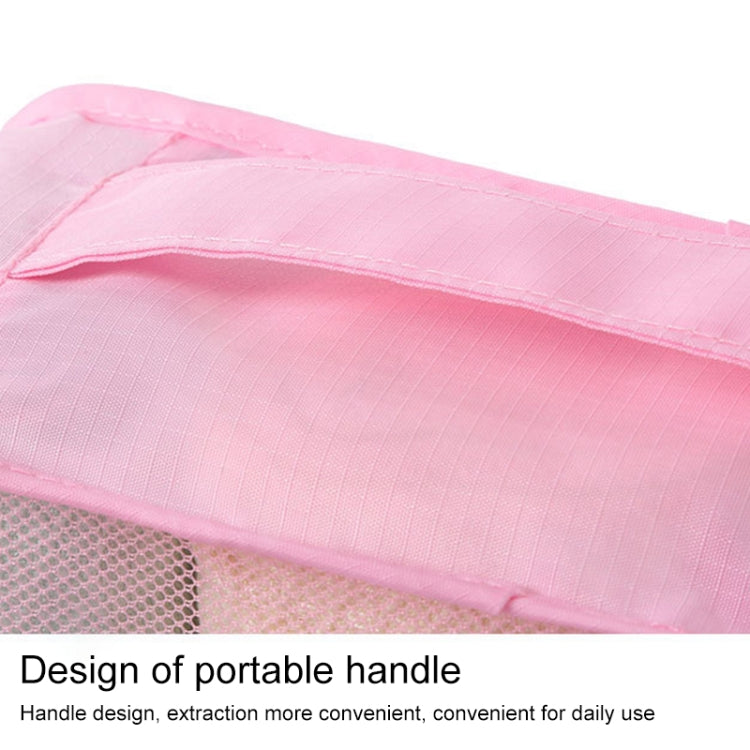 Wine-Red Travel Packing Organisers – Set of 6