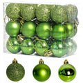 24-pack of 3cm mini Christmas tree baubles