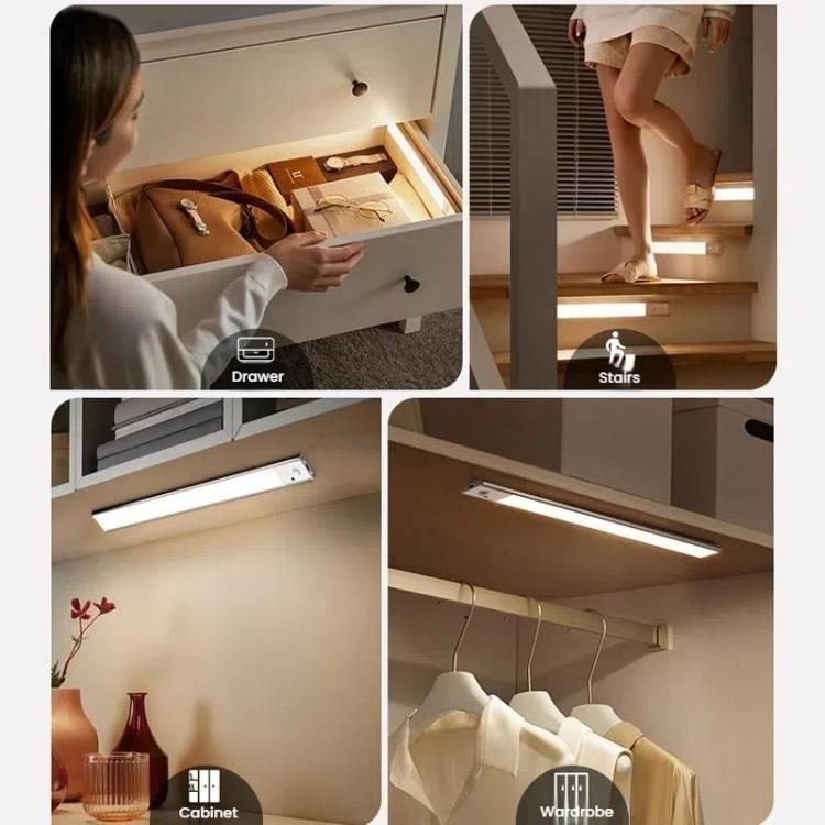 Rechargeable Motion Sensor Light Bar with Remote