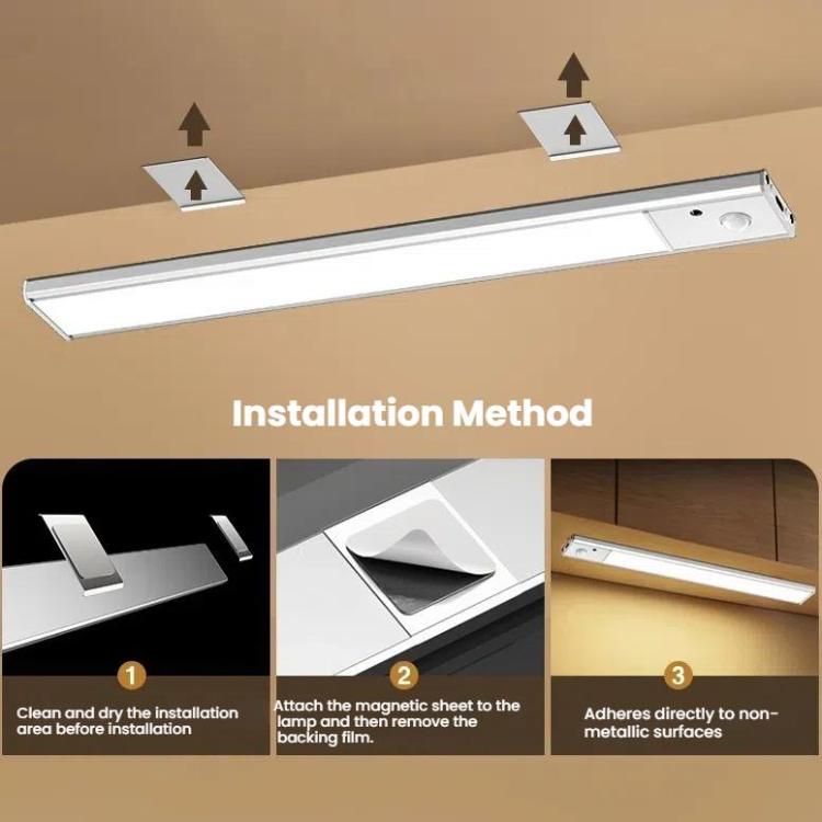 Rechargeable Motion Sensor Light Bar with Remote