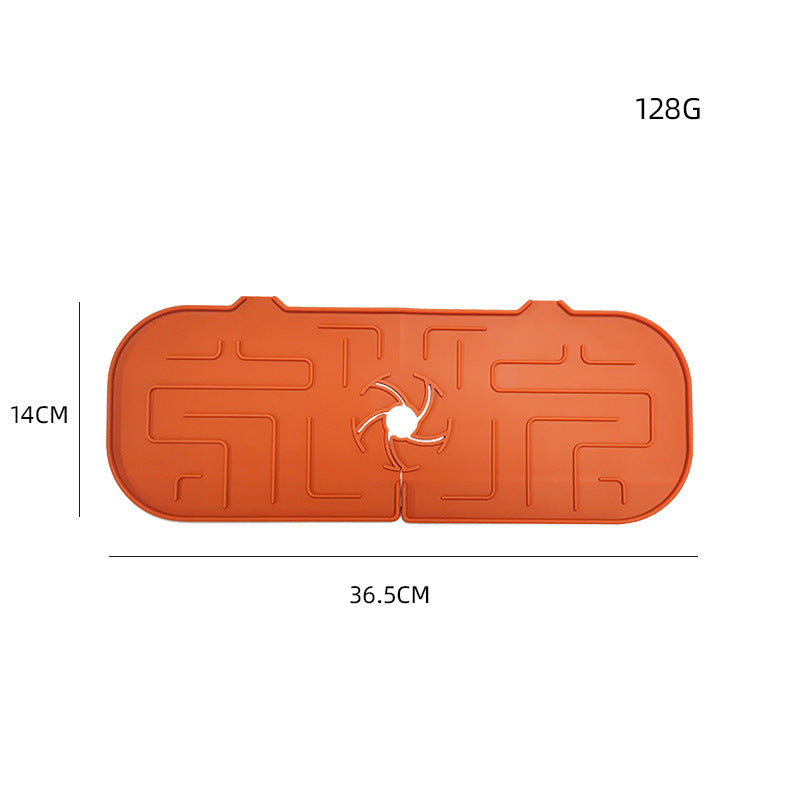 Silicone Tap Splash Guard Mat