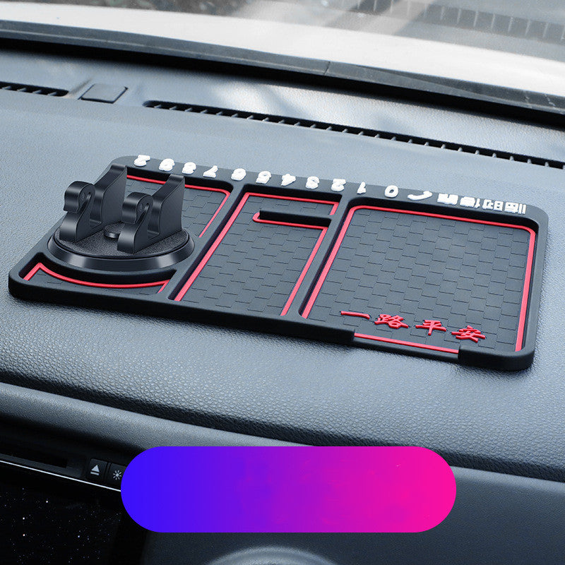 4-in-1 Non-Slip Car Dashboard Phone Mat