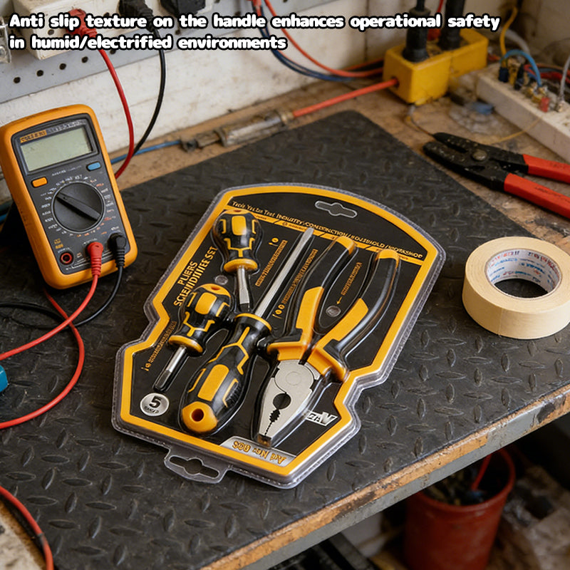 Compact hand tool kit for home DIY repairs