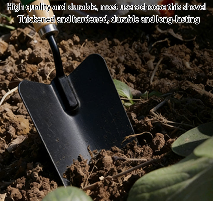 Cushion-grip garden hand trowel detail