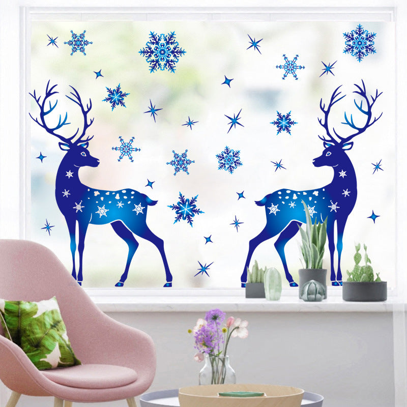 Festive Christmas window and wall stickers