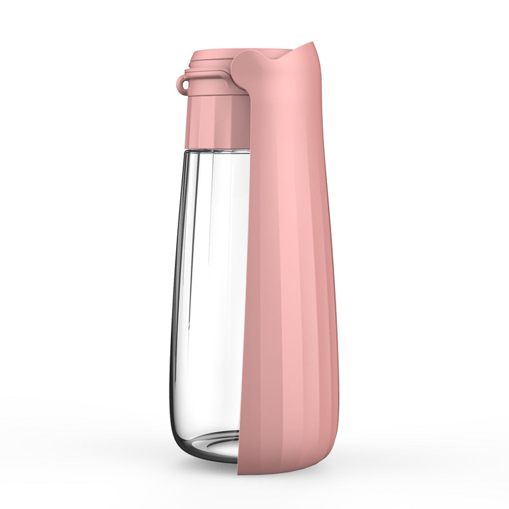 Portable Dog Water Bottle with Cup – 450ml / 550ml
