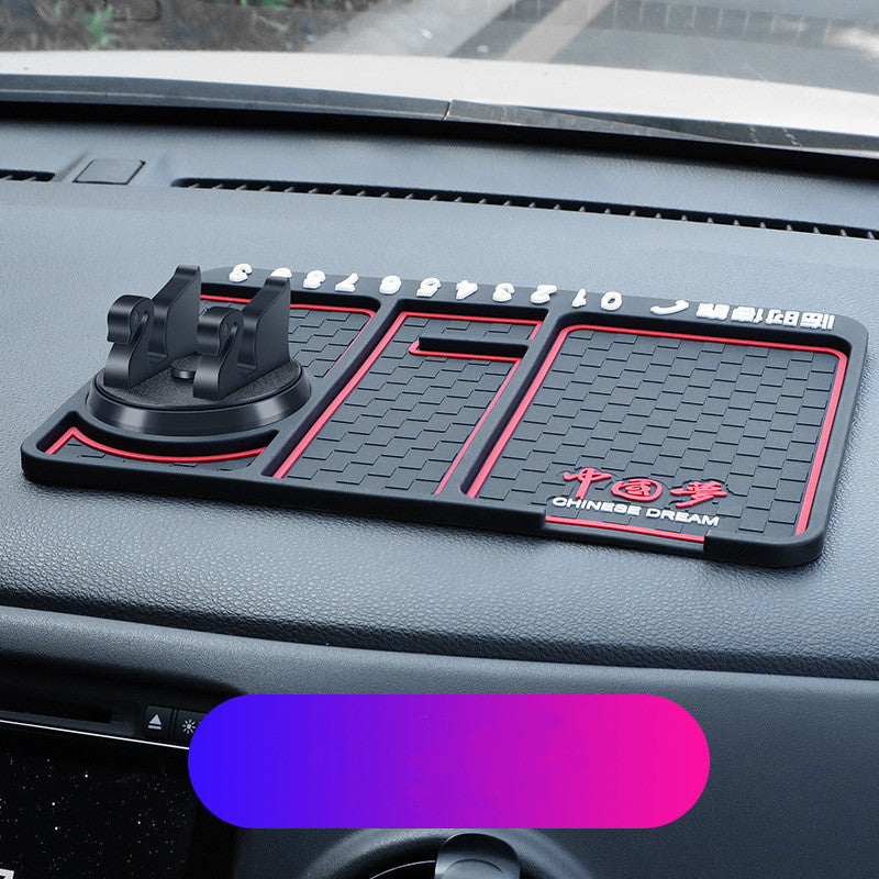 4-in-1 Non-Slip Car Dashboard Phone Mat