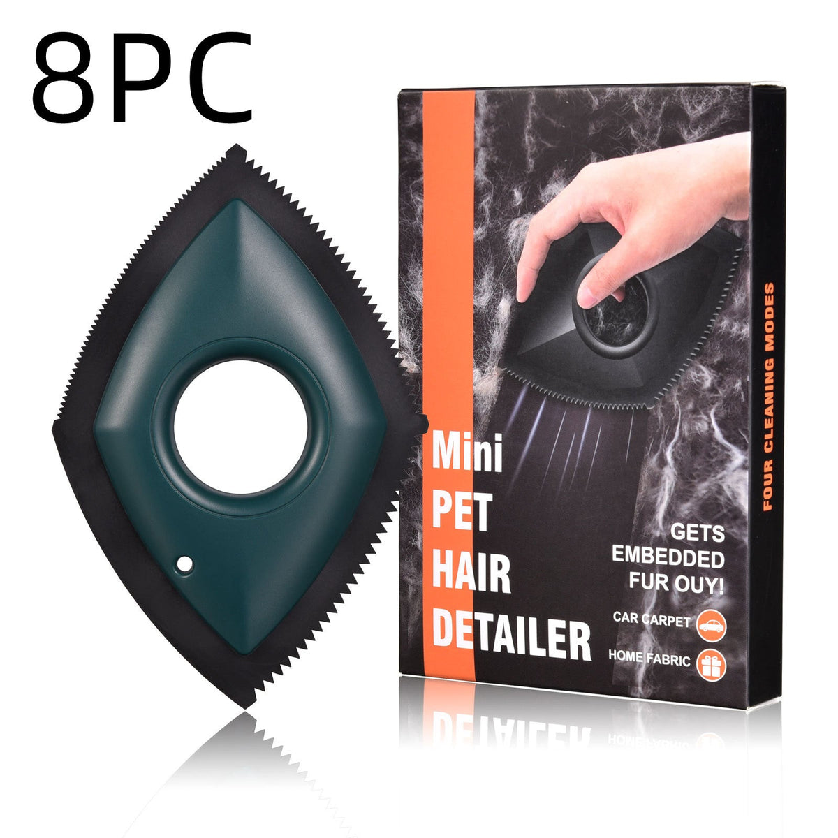 Reusable Pet Hair Remover for Carpets & Car Seats