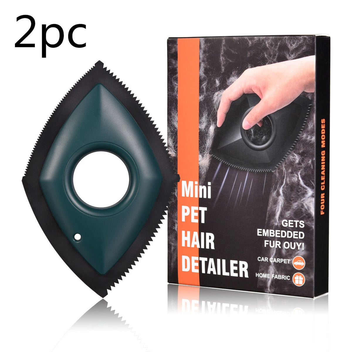 Reusable Pet Hair Remover for Carpets & Car Seats