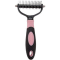 Double-sided pet deshedding trimmer for cats and dogs