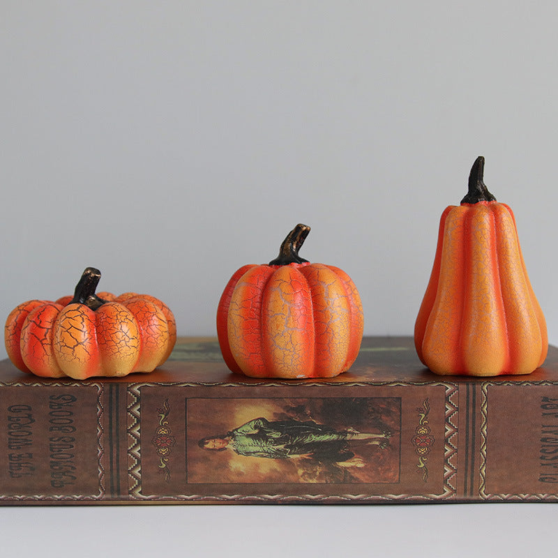 LED Pumpkin Candle Halloween Decoration