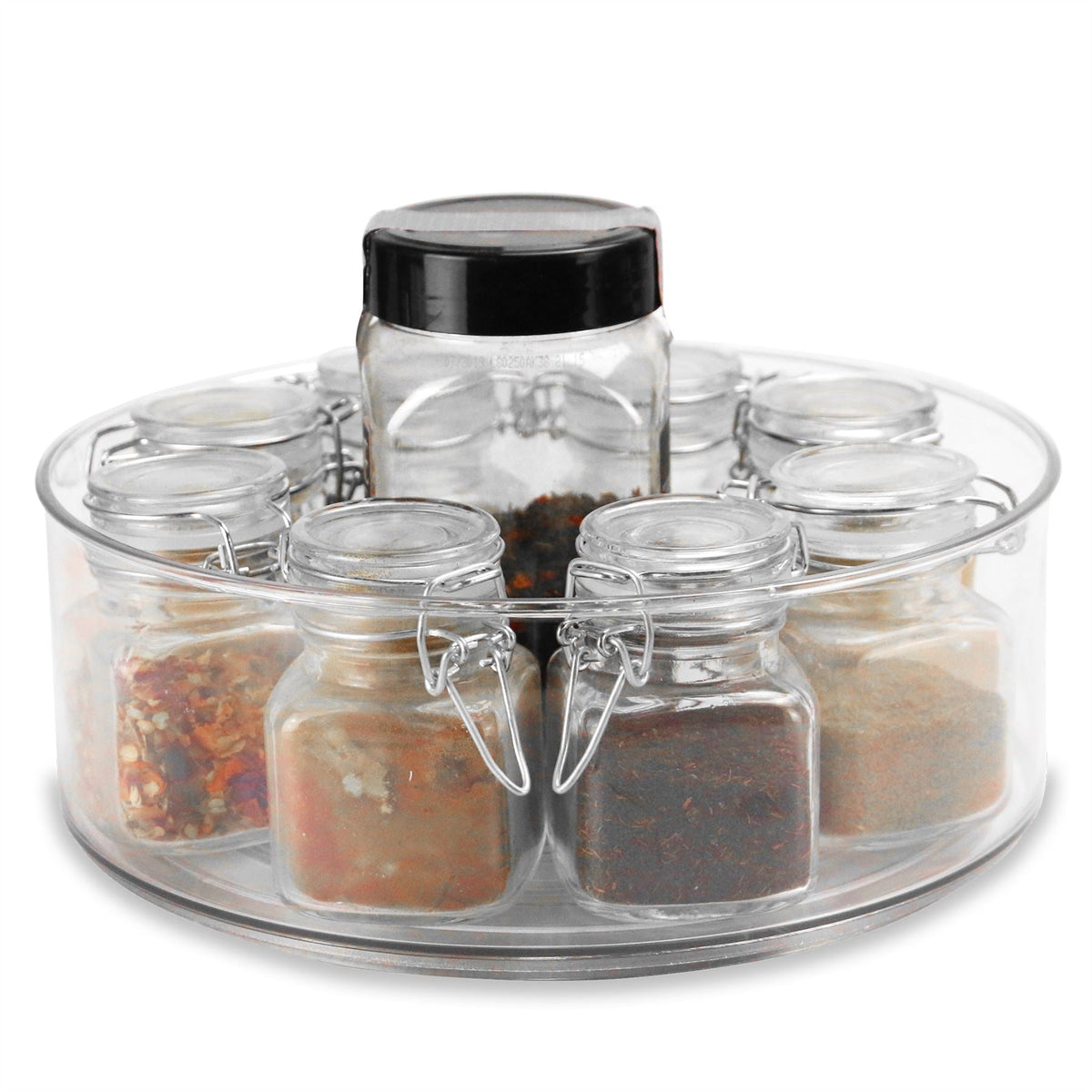 Pukkr Rotating Cupboard Organisers – Set of 2, 23cm
