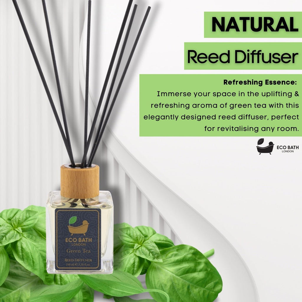 Eco Bath Green Tea Reed Diffuser – 100ml