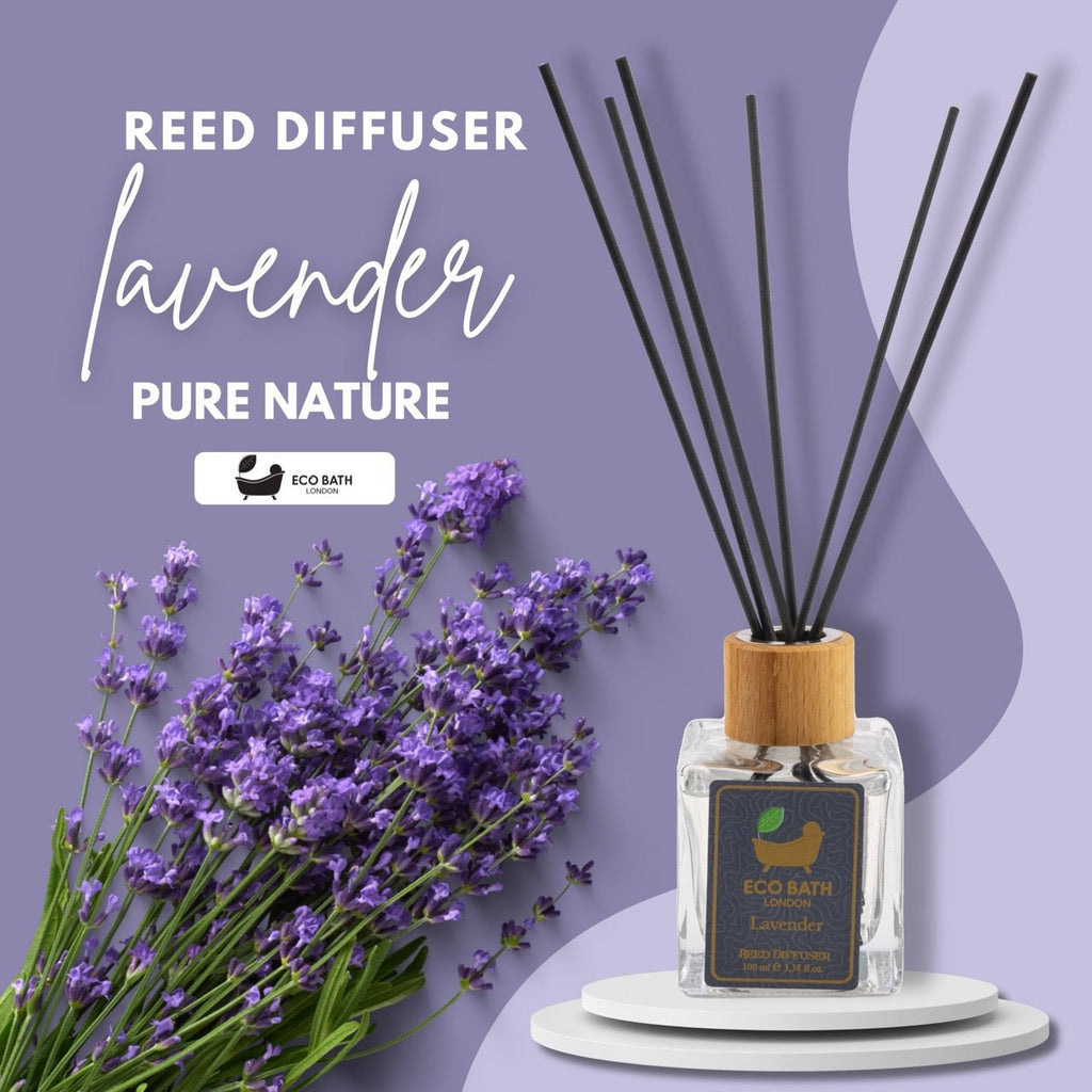 Eco Bath London French Lavender Reed Diffuser – 100ml