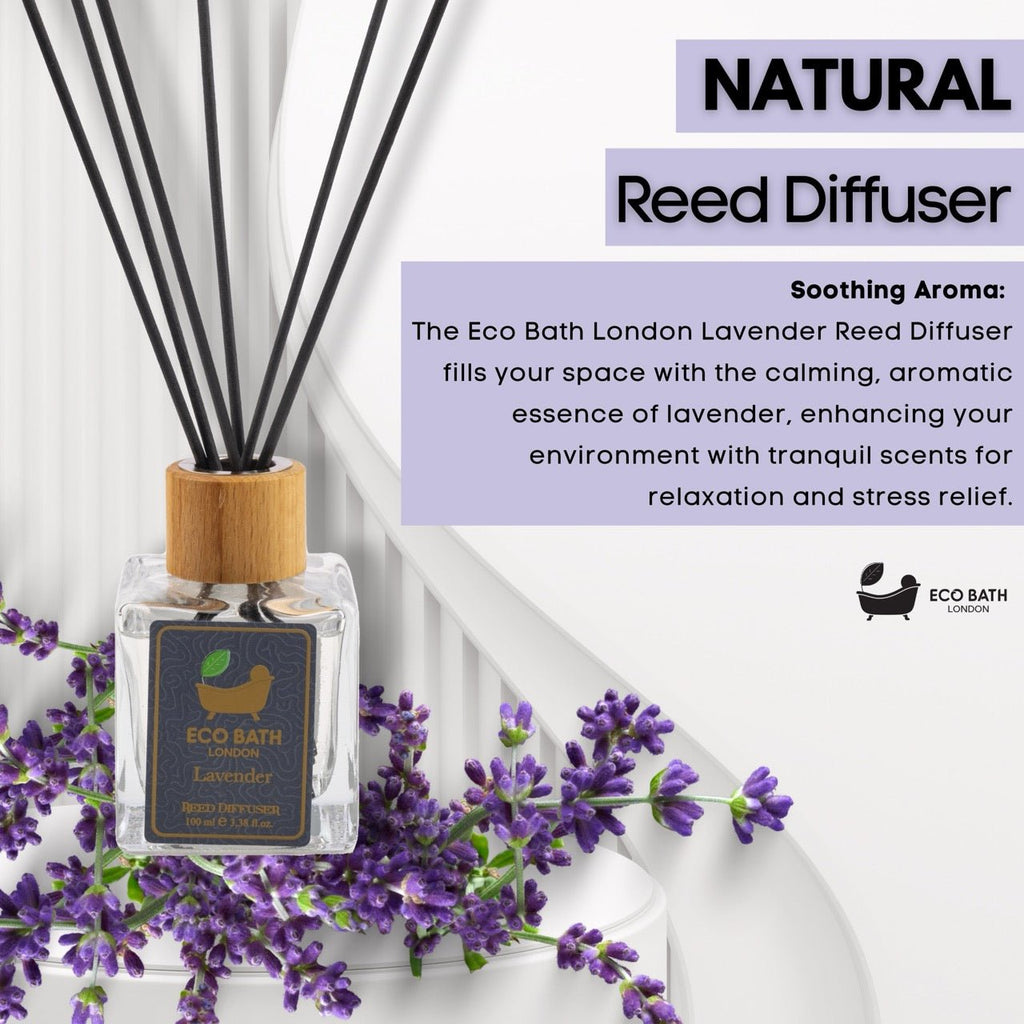 Eco Bath London French Lavender Reed Diffuser – 100ml