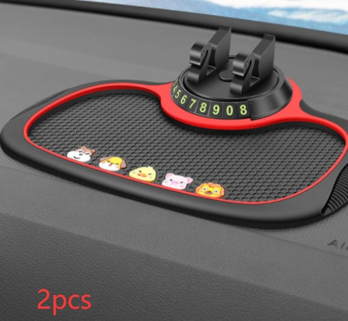 4-in-1 Non-Slip Car Dashboard Phone Mat
