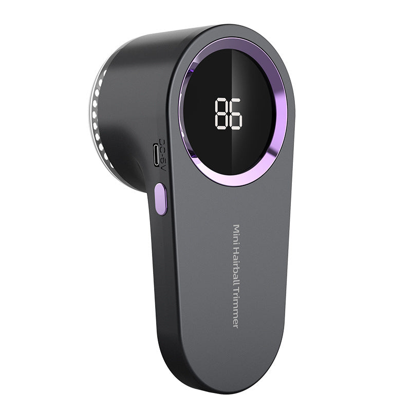 USB-C Rechargeable Fabric Shaver with LED Display