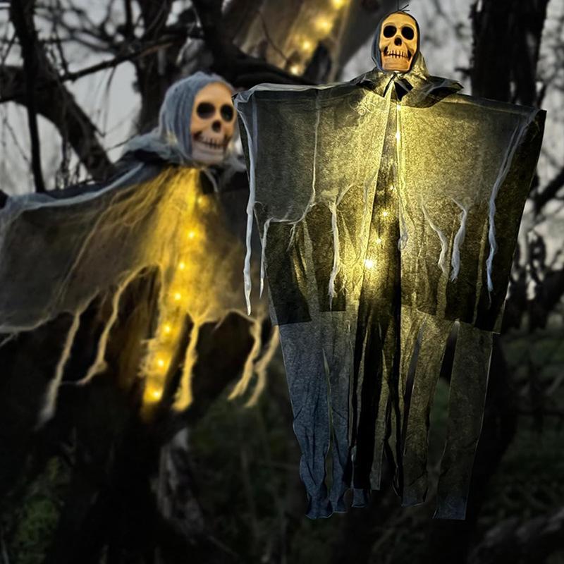 Hanging Halloween Ghost Decoration – Approx. 85cm