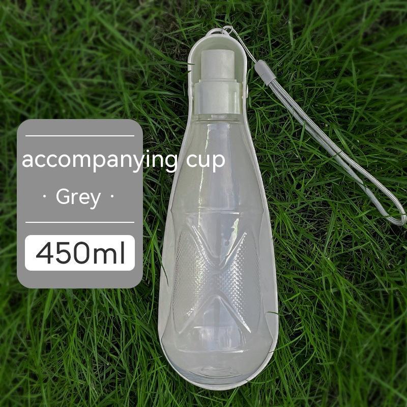 Portable Dog Water Bottle with Cup – 450ml / 550ml