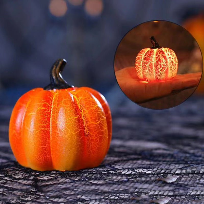 LED Pumpkin Candle Halloween Decoration