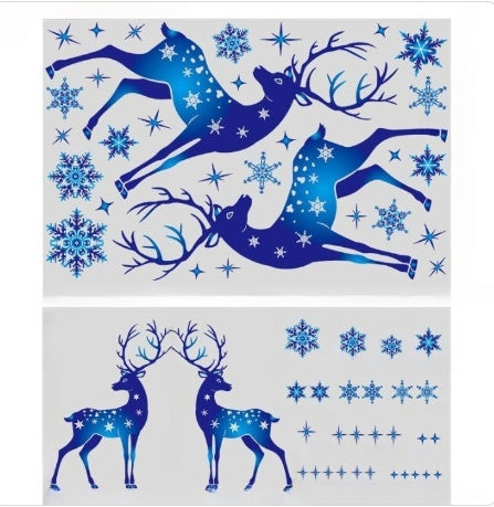 Christmas Window & Wall Stickers – Festive Design Options