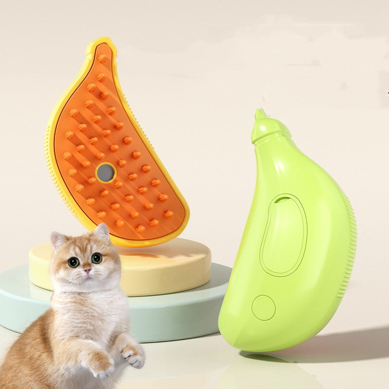 Rechargeable Mist Pet Grooming Brush