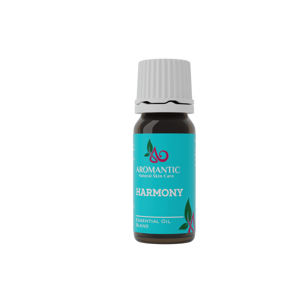 Aromantic Harmony essential oil blend in three sizes