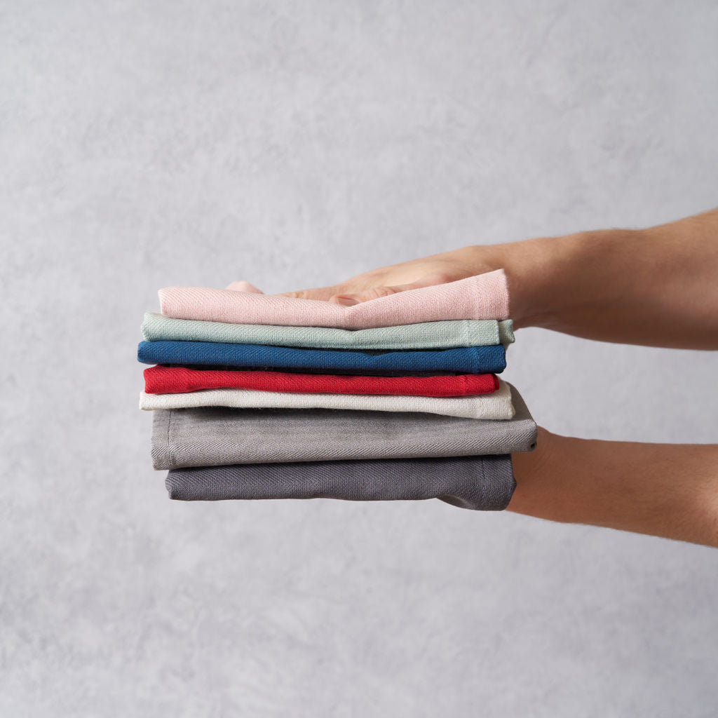 Wild & Stone Organic Cotton Tea Towels – Set of 2, 48 × 70cm