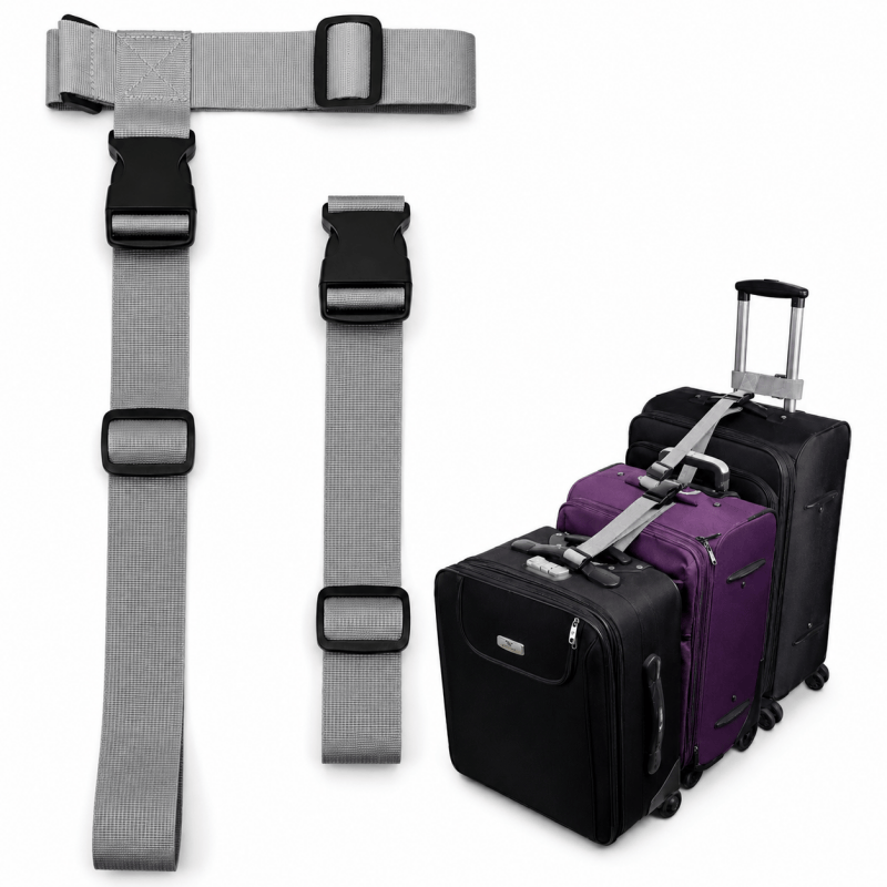 Luggage connector straps