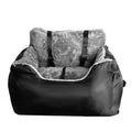Black pet car booster seat
