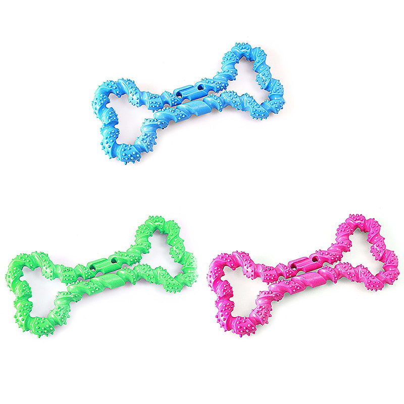 18cm Silicone Bone Dog Toy