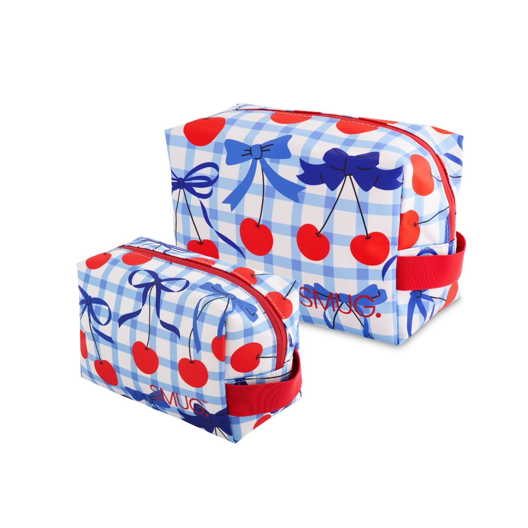 SMUG Toiletry & Wash Bag Set – Two Matching Bags