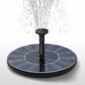 Solar powered floating garden fountain