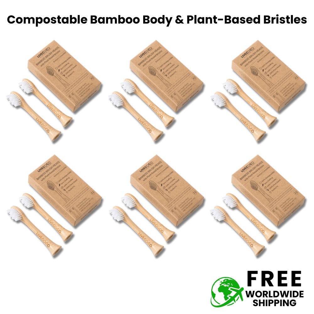 Eco Toothbrush Heads – Philips Sonicare Compatible