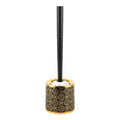 Toilet brush with round stand, 40cm, assorted colour