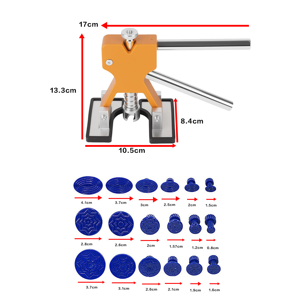 Car dent repair puller set detail